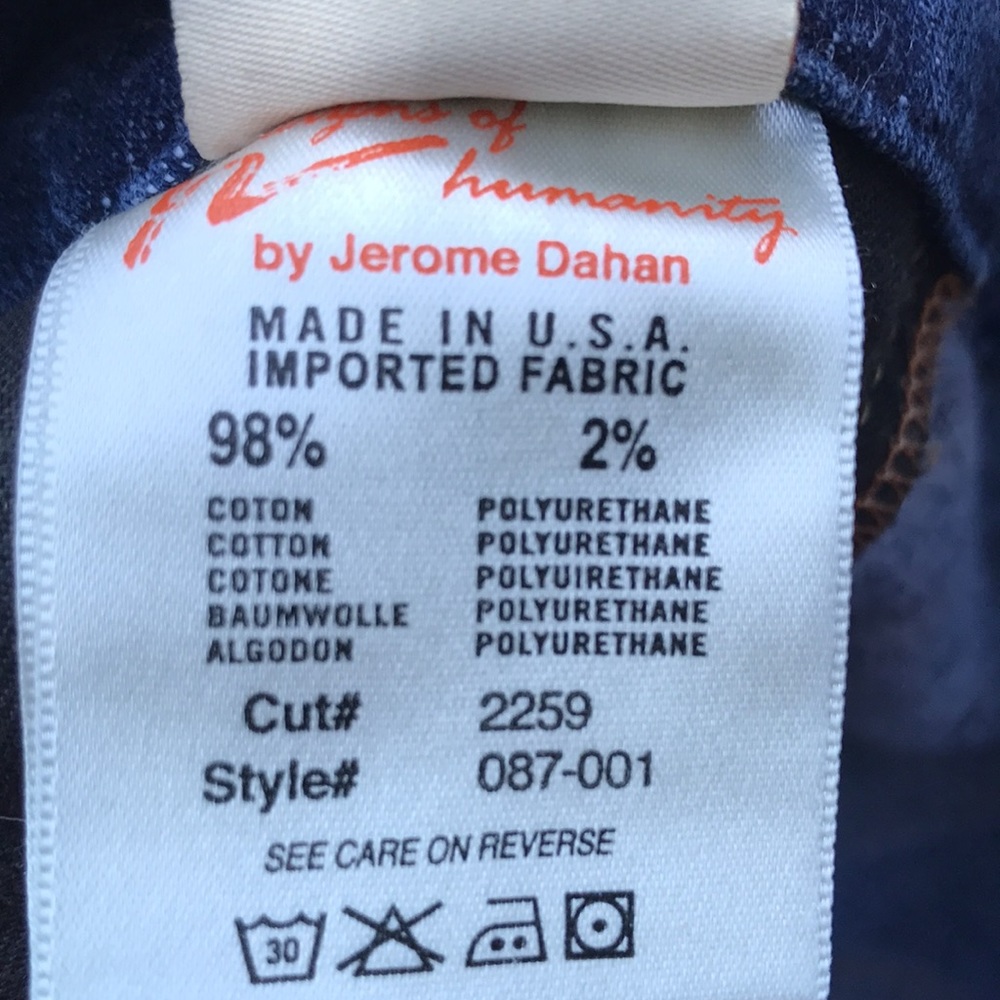 Citizens of humanity low rise Y2K  jeans - Picture 8 of 12